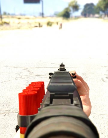 Battlefield Tactical 870 Shotgun - GTA5