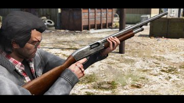Remington 870e Shotgun [Animé] - GTA5