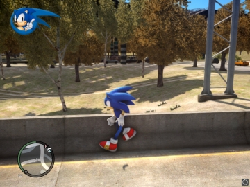 SonicIV - Sonic The Hedgehog Mod - GTA4