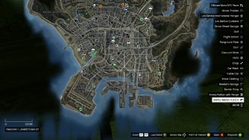 Satellite View Map - GTA5