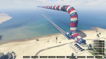 Long/Straight Track with Course - GTA5