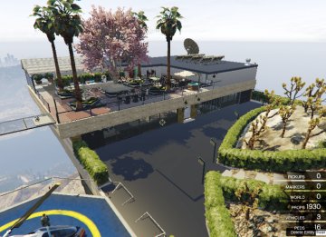 Top of the World Mansion (Mount Chiliad) - GTA5
