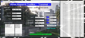 XtremToolBox -- Hash / DeHash / XYZ Coords Objects -- - GTA5
