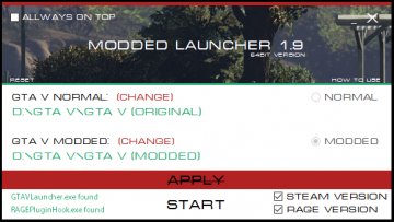 GTA V - Modded Launcher - GTA5