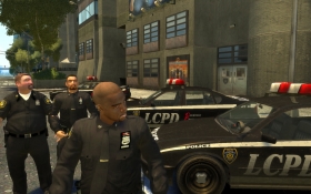Uniformes de police noirs - GTA4