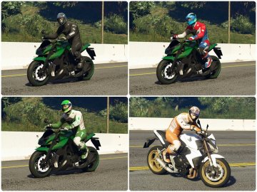 Motorcycle Clothing Pack (Menyoo Outfits) - GTA5