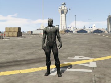Black Panther from Civil War [Add-On Ped] - GTA5
