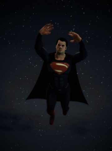 Superman from BvS - GTA5