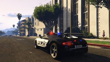 Bugatti (Adder) Police - LSPD - GTA5