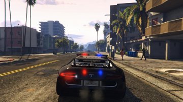 Bugatti (Adder) Police - LSPD - GTA5
