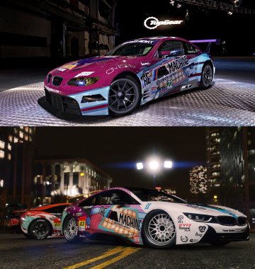 The M Machine Livery for the BMW i8 - GTA5