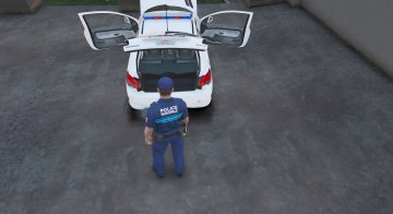 206 Police Municipale French 1.0.0 - GTA5