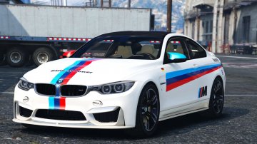 BMW M4 F82 - M stripes Paintjob