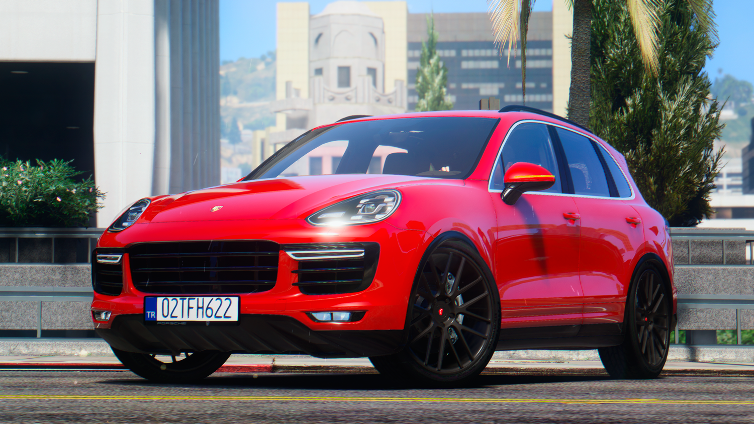 Porsche Cayenne Turbo S 2016 [Add-On / Replace] - Vehicules pour GTA V