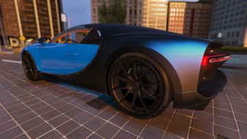 Bugatti Chiron 2017 [Add-On / Replace | Auto Spoiler | HQ Interior] - GTA5