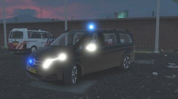 Mercedes Vito Undercover Politie - GTA5