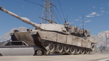 M1A1 Abrams Operation Desert Storm - GTA5
