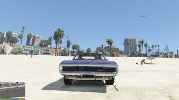 Dodge Charger R/T Drag 1970 - GTA5