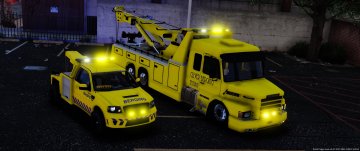 Scania Dutch Towtruck [Template] - GTA5