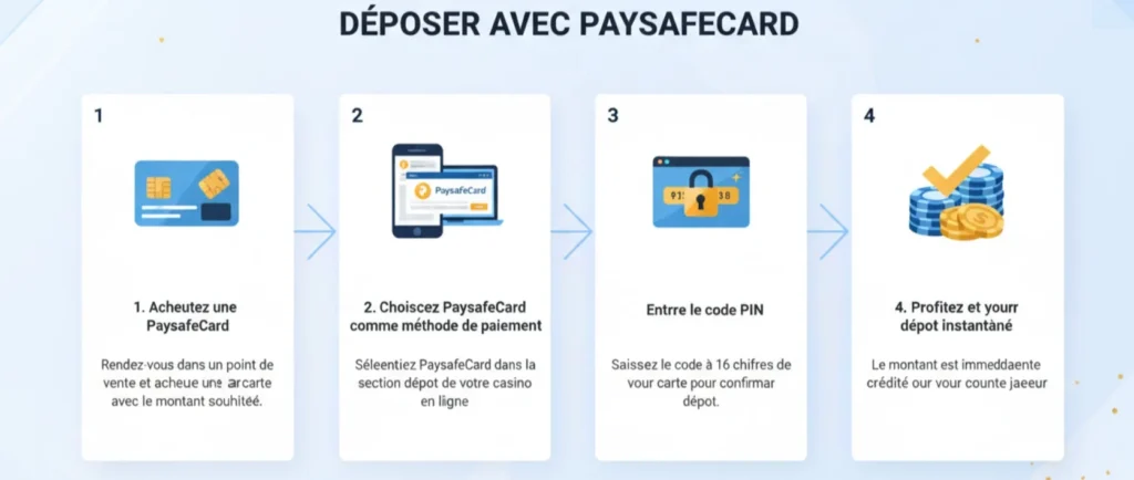 paysafecard casino depot