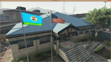 Los Angeles Flag - GTA5