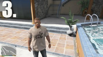 New Franklin Haircuts with Beard - GTA5