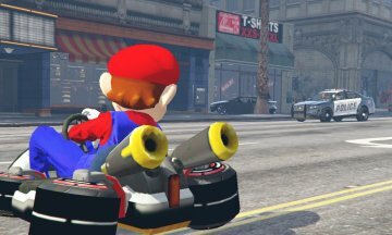 Mario Kart 8 - Default Kart [Menyoo] - GTA5