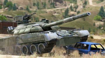 T-80U Tank - GTA5