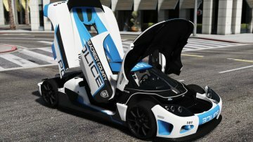 Koenigsegg CCX | Hot Pursuit Police [Add-On / Replace | Template] - GTA5