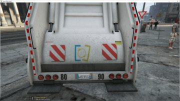 Camion recyclage Paris - GTA5