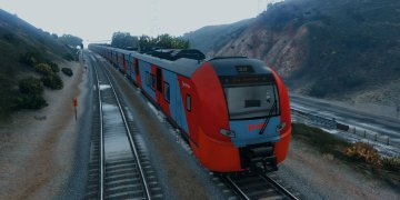 Siemens Desiro Rus Lastochka [Replace] - GTA5