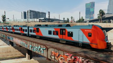Siemens Desiro Rus Lastochka [Replace] - GTA5