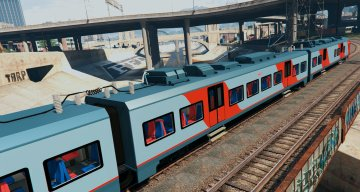 Siemens Desiro Rus Lastochka [Replace] - GTA5