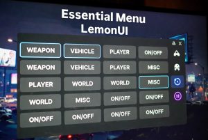 Essential Menu LemonUI GTA 5 2026 - Mod menu moderne et performant