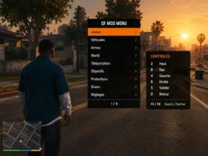 QF mod menu controls installation gta 5