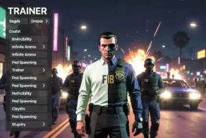 Simple Trainer GTA 5 - Spawn de Bodyguards et Ped Spawning, création d'escouade armée à Los Santos