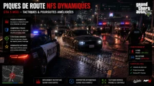 gta v police road spikes tactical mod