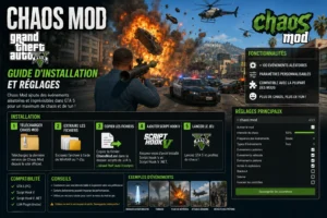 Chaos Mod GTA 5 : guide d’installation et réglages