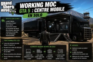 Working MOC GTA 5 : utiliser le centre mobile en mode histoire